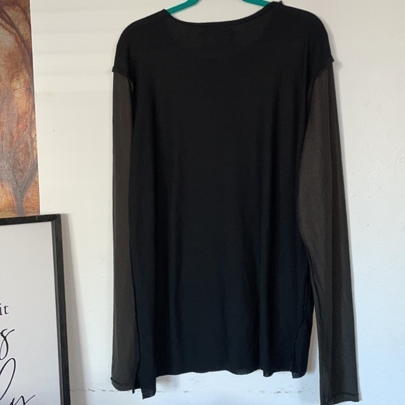 GhostCircus Apparel Black Long Sleeve T Shirt - Picture 4 of 4